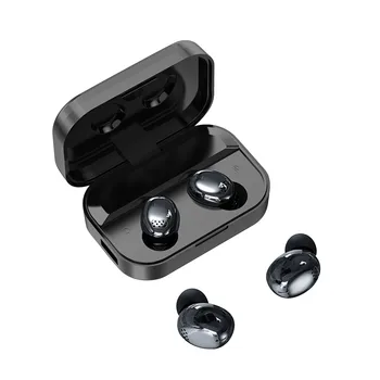 Bluetooth-гарнитура с микрофоном для ПК Беспроводные Bluetooth-наушники-вкладыши Стереонаушники со светодиодным цифровым дисплеем Зарядный блок