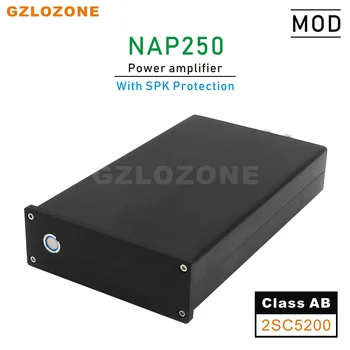 NAP250 MOD 2SC5200 МИНИ-стереоусилитель мощности на базе британской схемы NAIM с защитой SPK 80 Вт + 80 Вт 8R