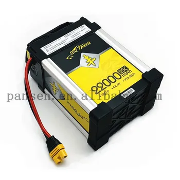Tattu 22000mah 16000mAh 14000mah 44,4 V 15C 12S1P Lipo Smart Battery Pack с разъемом AS150U Drone battery