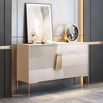 Итальянский минималистичный шкаф для веранды, Шкафчик для прихожей, Шкафчик для одежды, Роскошная Дизайнерская мебель для главной спальни, Комод с выдвижными ящиками