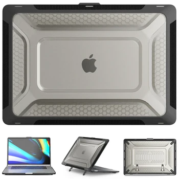 Новый чехол для MacBook Air 13 (2020 2018 года выпуска) A1932 A2179 Тонкий прорезиненный бампер из ТПУ UB Cover с сенсорным ID и дисплеем Retina
