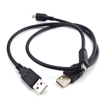 0,3 м 5 м USB Штекер к Mini 5p USB Кабель Для Зарядки Питания Передачи Данных Линия Зарядного Устройства T Портовые Разъемы для Удлинения Провода Цифрового Фотоаппарата Автомобильного Видеорегистратора