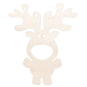 2021 Новые плашки для резки рождественского украшения в виде оленя, деревянная плашка для ножей, совместимая с большинством ручных плашкоутов для высечки