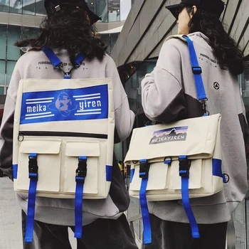 2023 Многоцелевой рюкзак, женская школьная сумка, женская сумка-мессенджер большой емкости, корейский рюкзак Chaoku, мужская сумка через плечо