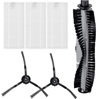 6 шт. Фильтр-роликовая щетка, универсальный комплект аксессуаров для роботизированного пылесоса Neabot N2, аксессуары для деталей инструмента