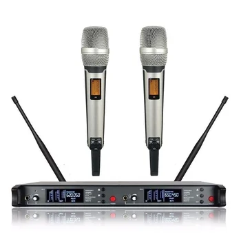 Bolymic 8200 UHF Двухканальная беспроводная микрофонная система SKM 9000 для динамичного выступления на сцене