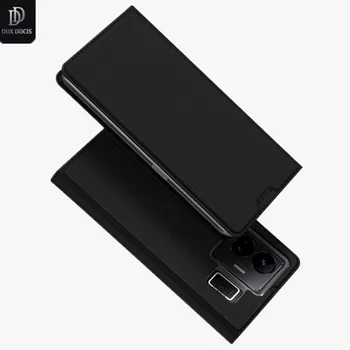 DUX DUCIS Премиум Кожаная Магнитная Накладка для Realme GT Neo 5 Case Prime С Полной Защитой, Слот Для карт, Чехол-бумажник для Realme GT Neo5