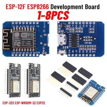 ESP-12F ESP8266 Плата разработки Поддерживает OTA Launch D1 Mini Плата расширения Nodemcu Lua, Совместимая с WeMos D1 Mini