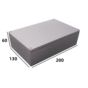 FA12-1 Алюминиевые водонепроницаемые распределительные коробки, отлитые под давлением, клеммная коробка, взрывозащищенный корпус, алюминий 200x130x60 мм