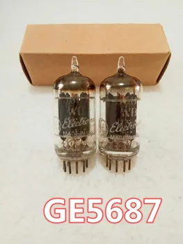 GE 5687 Новая оригинальная коробка американской электронной трубки GE 5687 обеспечивает сопряжение с E182cc71912bh7a6n6.
