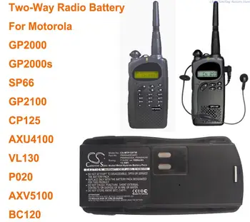 GreenBattery 1800 мАч Аккумулятор PMNN4046A для Motorola AXU4100, AXV5100, BC120, CP125, GP2000, GP2000s, GP2100, P020, SP66, VL130