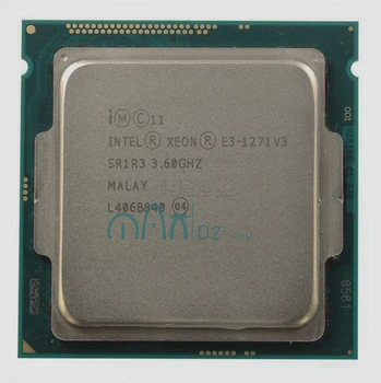 intel Original E3-1271V3 E3-1271 V3 E3 1271 V3 CPU Процессор 3.6G 1150pin 80W 22nm Четырехъядерный процессор с поцарапанными частями бесплатная доставка