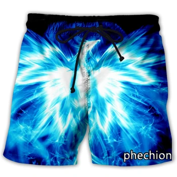phechion/ Новые модные мужские/женские повседневные шорты с 3D принтом Phoenix, Новинка, уличная одежда, мужские Свободные спортивные шорты L124