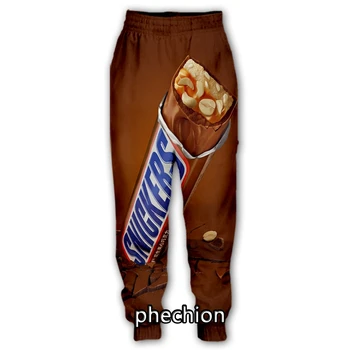phechion/Новые мужские/женские Повседневные брюки с 3D принтом, модная Уличная одежда, Мужские Свободные Спортивные Длинные брюки F146