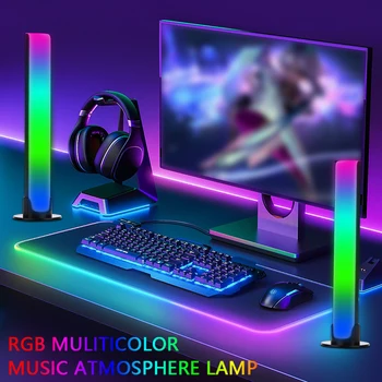 RGB LED подсветка панели, управление звуком, подсветка звукоснимателя, управление приложением, подсветка музыкального ритма, Красочная атмосфера для рабочего стола игрового компьютера