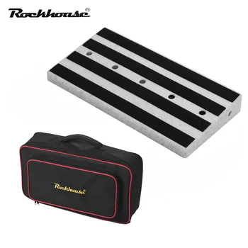 Rockhouse RPB-2 Большая Портативная Педальная Доска Для Гитарных Эффектов Легкая Инженерная Пластиковая Педальная Доска Для Гитары PedalBoard & Bag