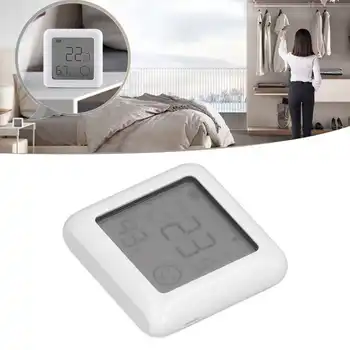 Tuya WiFi Датчик температуры влажности USB С подсветкой ЖК-экрана Умный домашний удаленный монитор Умный термометр
