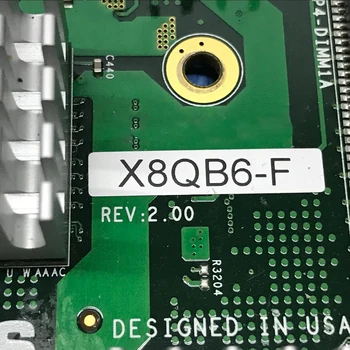 X8QB6-F для Supermicro Четырехполосная серверная материнская плата Поддерживает процессоры E7-4870