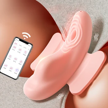 Беспроводной пульт дистанционного управления, Носимое приложение Bluetooth, Вибратор, женское Вибрирующее яйцо, Стимулятор клитора, секс-игрушки для женских пар