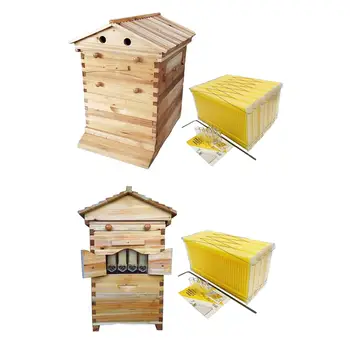 Деревянные инструменты для пчеловодства с селезенкой 7/4 пчел Многоцелевые Инструменты для пчеловодства Артезианская пчела на открытом воздухе для разведения пчел