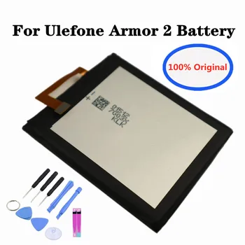 Для Ulefone Armor 2 100% Оригинальный Аккумулятор 5,0 дюймов Helio P25 Armor2 4700 мАч Мобильный Аккумулятор Bateria + Инструменты