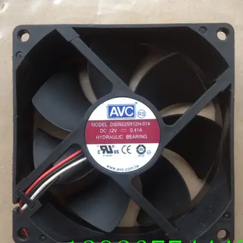 Для шасси AVC 9225 12V 0.41A Вентилятор 3-контактный с большим объемом воздуха 9 см DS09225R12H-014