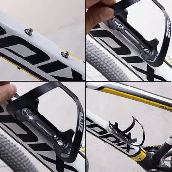 Материал из алюминиевого сплава Велосипедное снаряжение Стабильных размеров Прочный горный велосипед дорожный велосипед Специальная конструкция клетки для бутылок