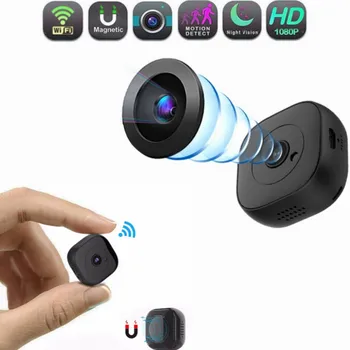 Мини-камера H9 X10 HD, Wi-Fi, Экшн-камера для защиты умного дома, автомобиль Ночного видения с магнитным кронштейном, Видеомагнитофон