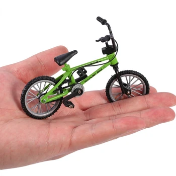 Мини-Размер Грифа Велосипедные Игрушки с Имитацией Тормозного Троса Сплав Палец Bmx Велосипеды Детский Подарок Новая Распродажа