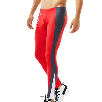 Мужские обтягивающие спортивные штаны для бега трусцой, быстросохнущая спортивная одежда, тренировочные колготки для бега, мужские брюки для фитнеса, мужские спортивные леггинсы для спортзала