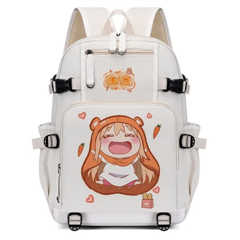 Мультфильм Химуто! Рюкзак Умару-чан, сумка для книг, большой емкости, школьный рюкзак для студентов, креативный модный повседневный дорожный ноутбук Mochilas