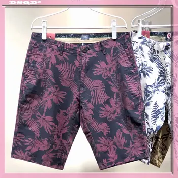 Новые мужские Гавайские шорты, Дышащие Пляжные шорты с принтом, Лето 2023, Серфинг, Плавание, Новые Абстрактные Короткие брюки для фитнеса W35