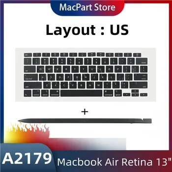 Ноутбук A2179 Keycaps US Layout Keyboards Замена Ножниц для Apple Macbook Air Retina 13