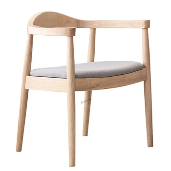 Обеденный стул в скандинавском стиле, кухонная мебель, обеденные стулья из массива дерева, Современный стул для дома, для отдыха, магазин чая с молоком, кофейня, письменный стул