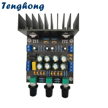 Плата Мощного Аудиоусилителя Tenghong 2*15 Вт TDA2030A 2.0-Канальный Модуль Усилителя Сабвуфера С Регулировкой Высоких И басовых Частот