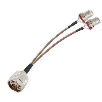 Разветвитель RG316 кабеля V-образного типа для кабельного подключения радиочастотного сигнального оборудования