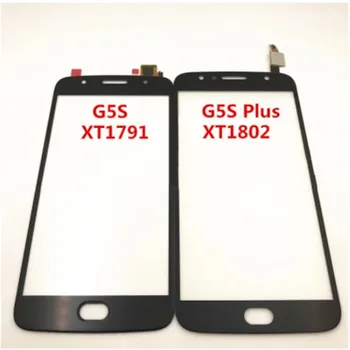 Сенсорный Сенсор для Motorola Moto G5 G5 Plus G5S + G5s Plus G5s Сенсорный экран Замена стекла сенсорной панели Запчасти для ремонта