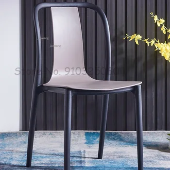 Современная мебель, обеденный стул для гостиной, Скандинавский дизайнер, Простой Домашний стул для макияжа, Балконная спинка, Стулья для отдыха