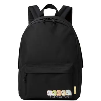 Сумка Sumikko Gurashi, Милые рюкзаки для женщин, школьная сумка из мультфильма Аниме для девочек, черный рюкзак для рюкзака, рюкзак для рюкзака