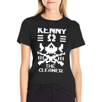 Футболка Kenny Omega 8-bit The Cleaner Bullet Club, милая одежда, топ для женщин