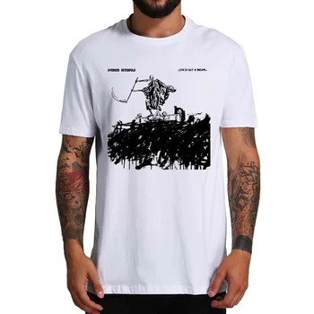 Футболка Life Is But A Dream 2023, новый альбом хард-метал Рок-группы, музыкальная футболка из 100% хлопка, топы европейского размера, футболка